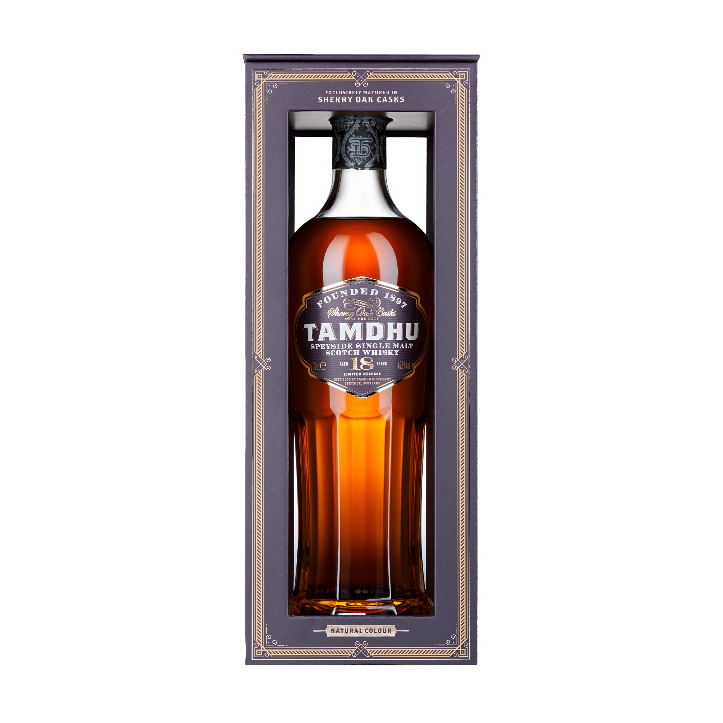 Tamdhu Single Malt 18YO 700ml. Swifty's Beverages.