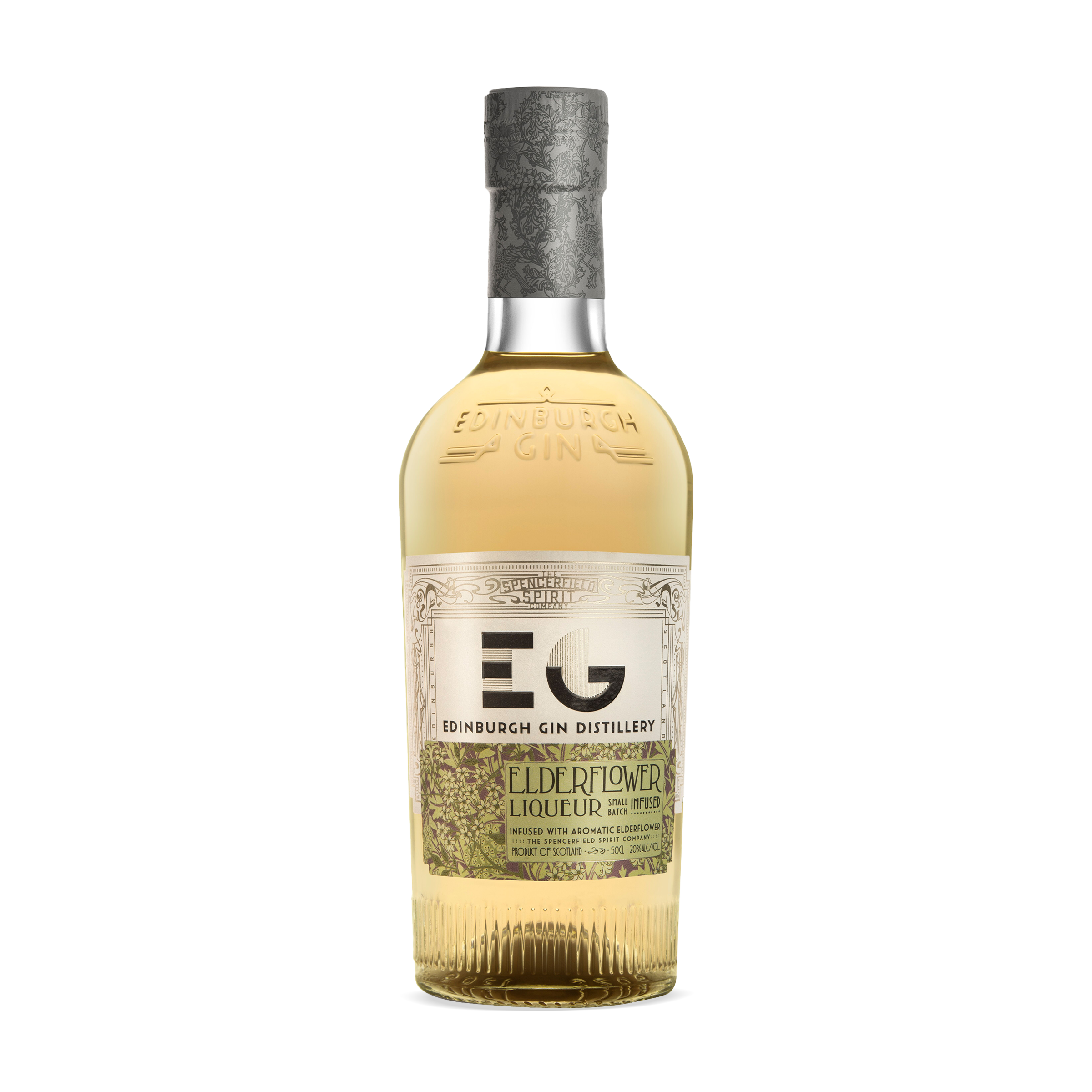 Edinburgh Elderflower Gin Liqueur 500ml. Swifty's Beverages